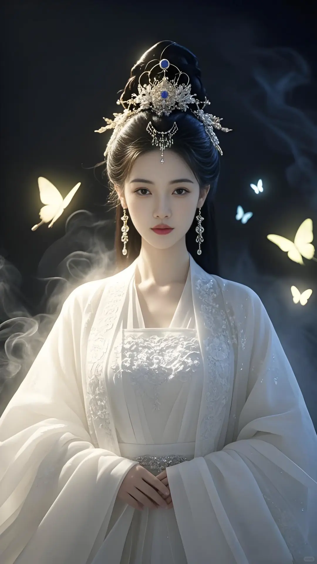 像极了闯禁地的白衣女主