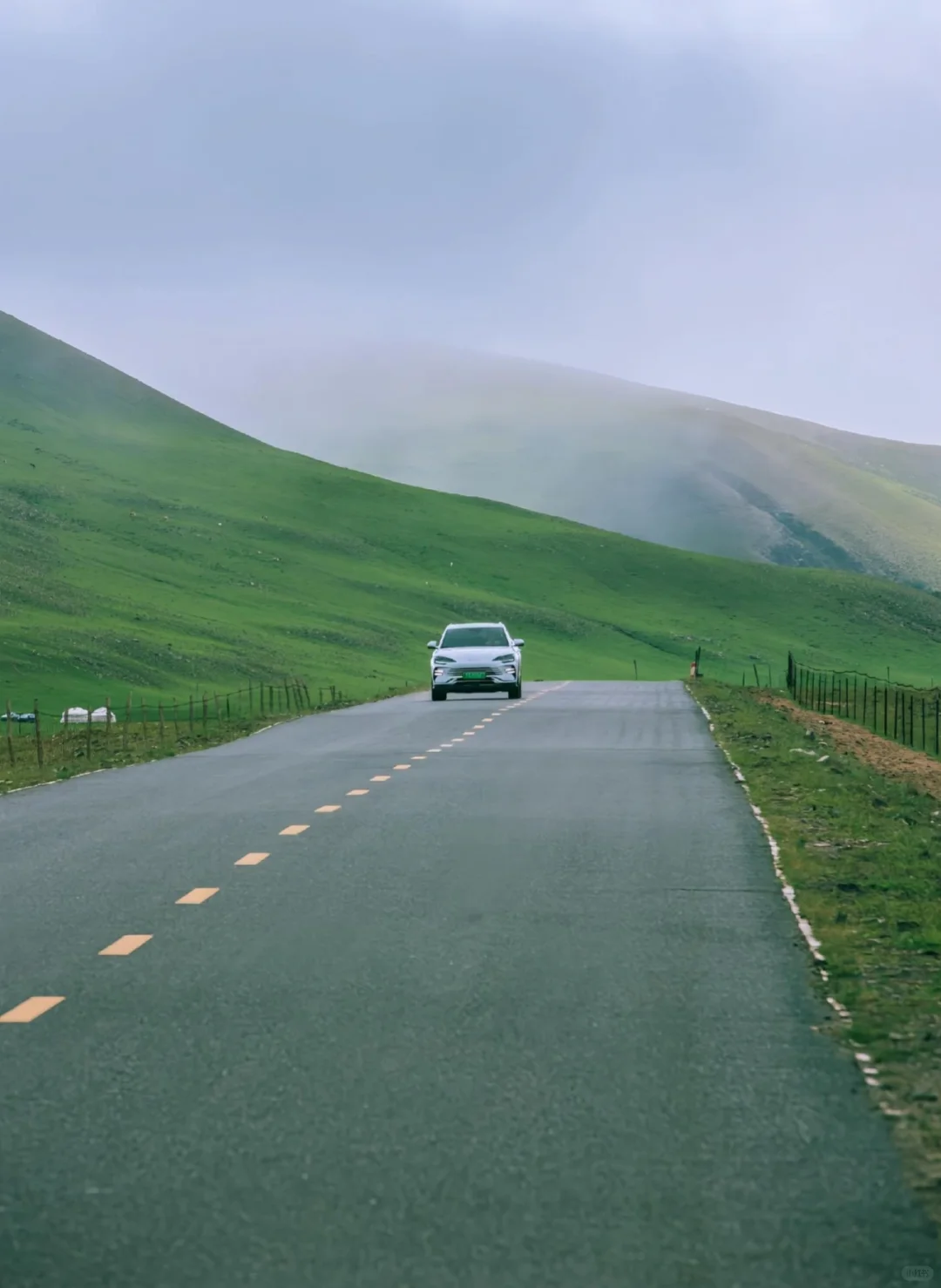 被《国家地理》称之为，最美草原公路之一🛣️