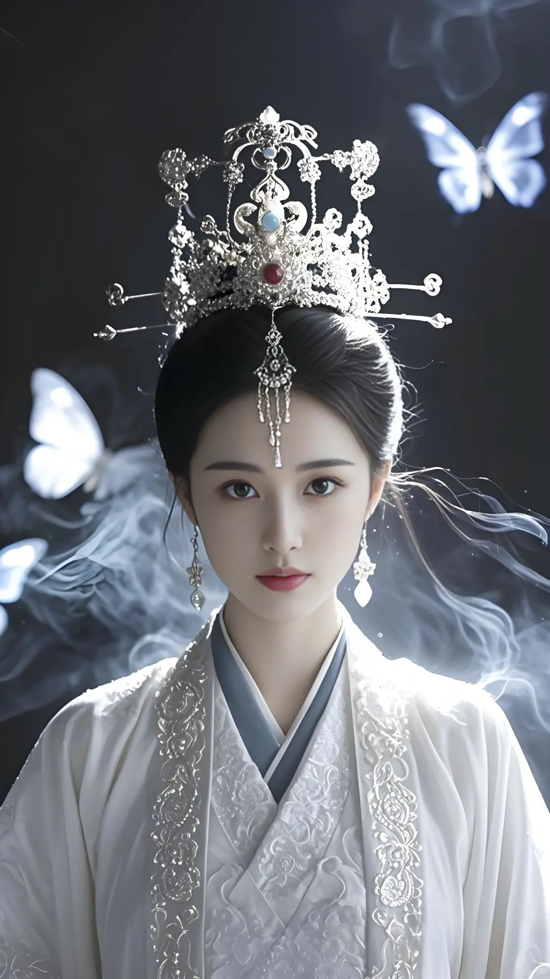 像极了闯禁地的白衣女主