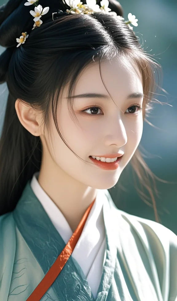 早安呀！美女！（古风美女壁纸）