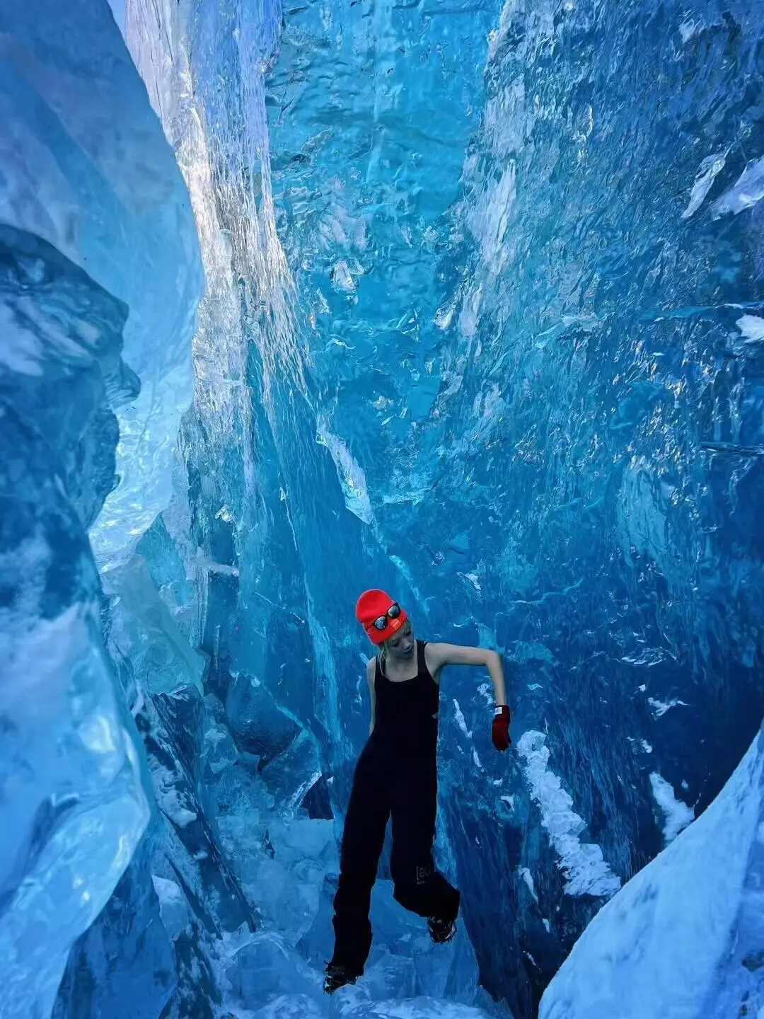 感谢王一博！我很少用震撼来形容一个地方！🧊