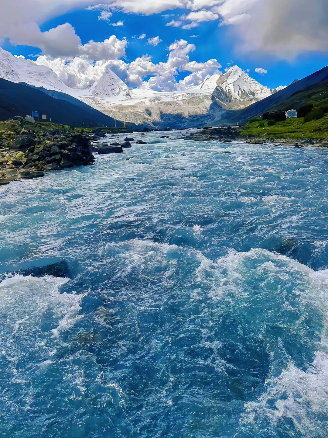 为了这条桥来的萨普神山，真的比冰岛还震撼！