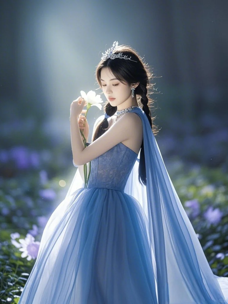 古风美人 蓝衣系列