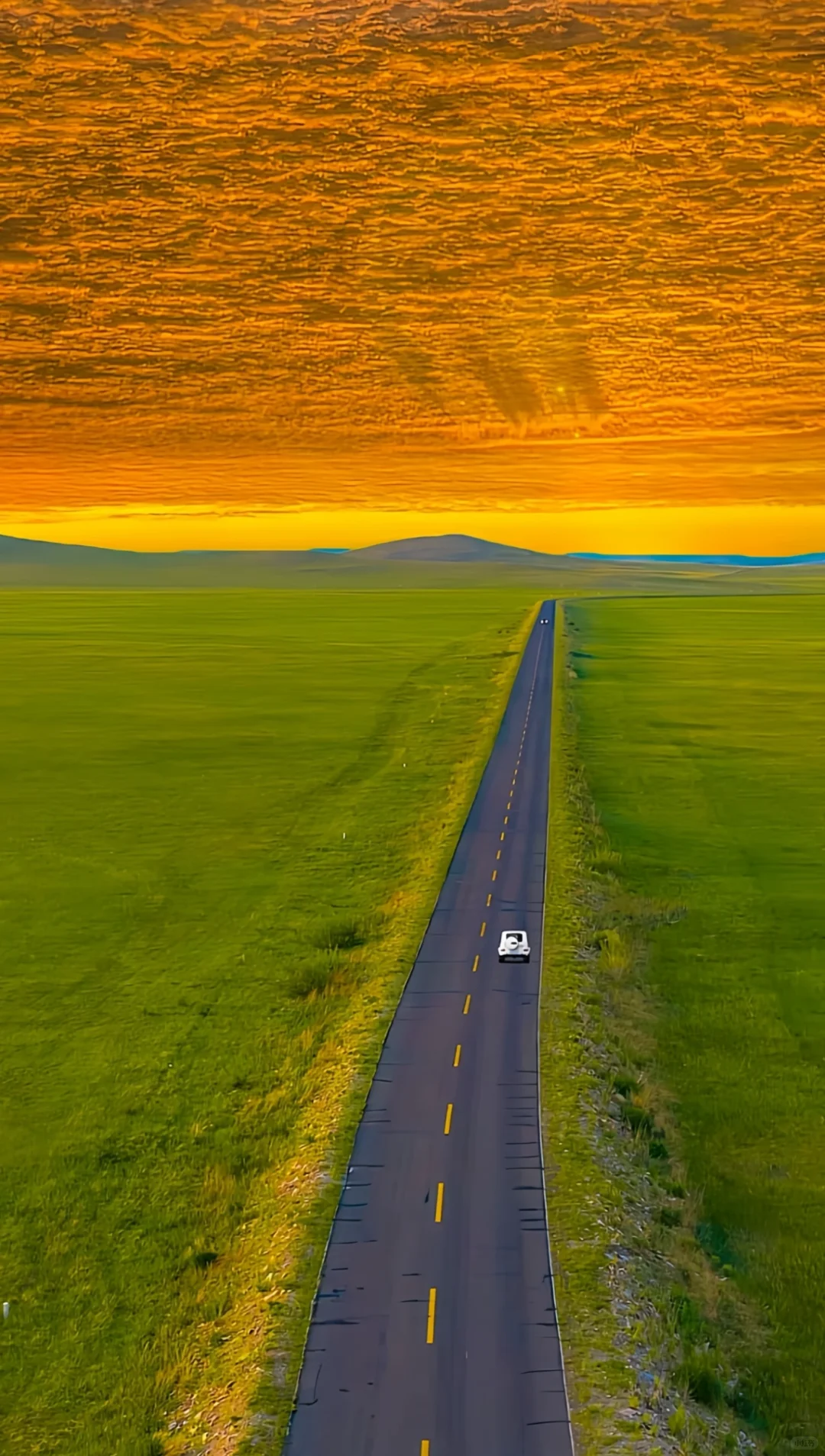 被《国家地理》称之为，最美草原公路之一🛣️