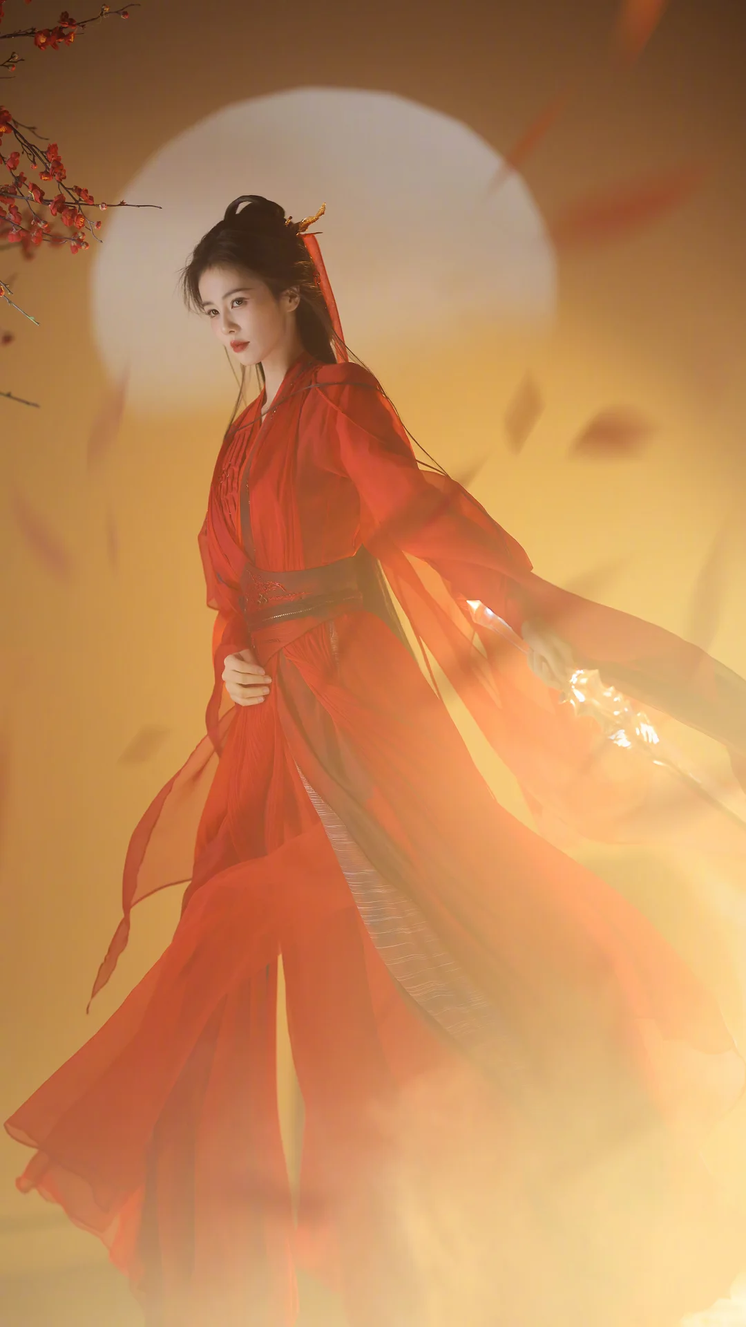 英姿飒爽的红衣白烁今晚见🫶🏻