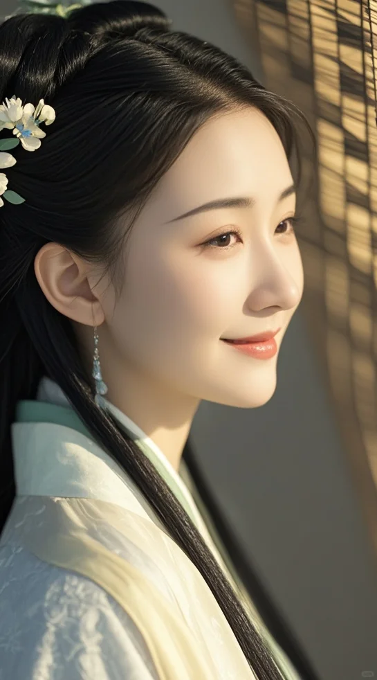 早安呀！美女！（古风美女壁纸）