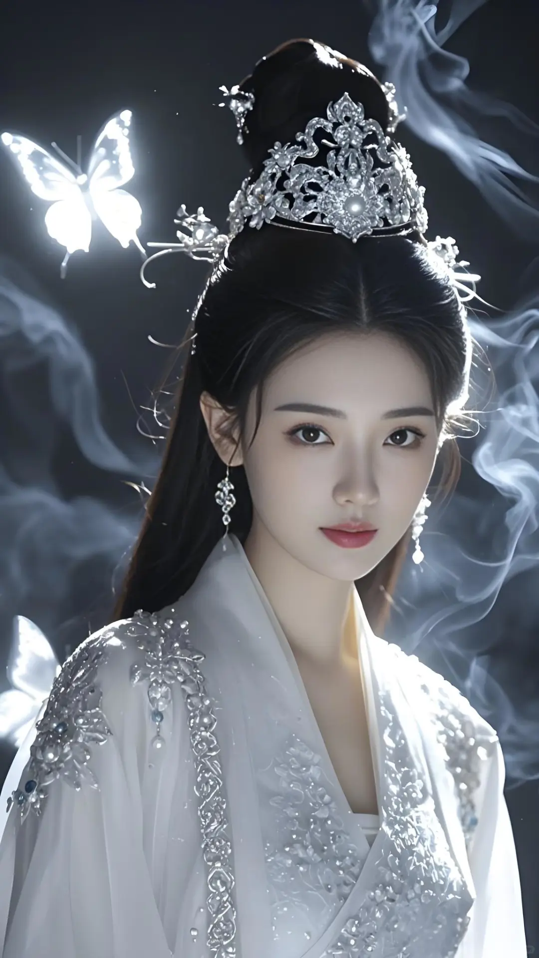 像极了闯禁地的白衣女主