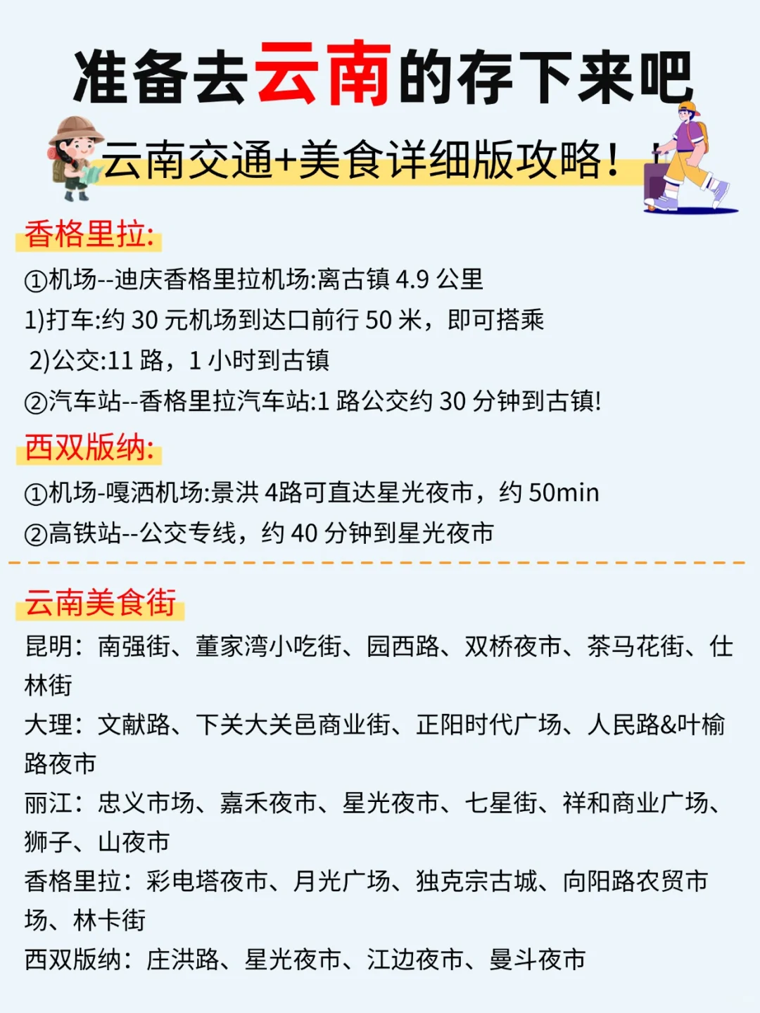 3-4月淡季云南旅游攻略！本地人大实话🙏