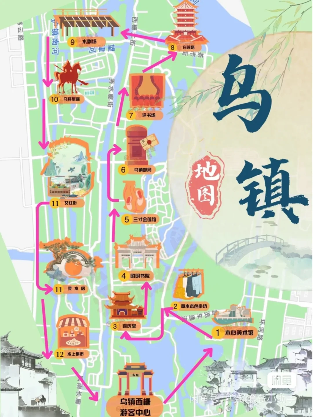 听劝👂🏻3-4月来乌镇的姐妹请🐴住