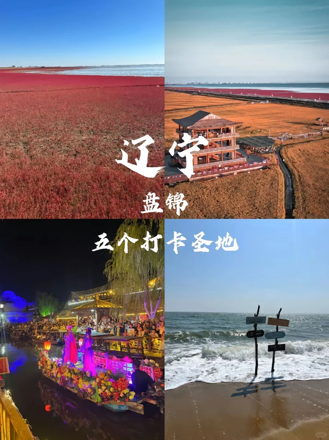 🌾【沈阳→盘锦】超全旅游攻略！5大必打