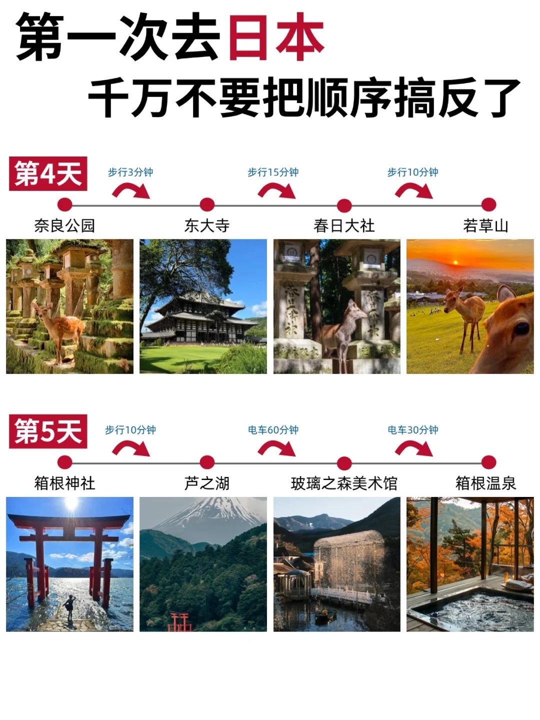 👋行程+线路❗️去日本直接冲就行了😎