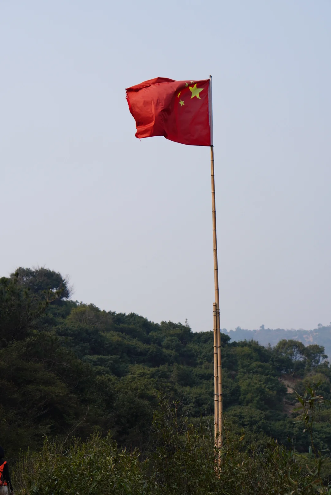 宁波慈溪山顶栲栳山VS山脚鹤鸣古镇