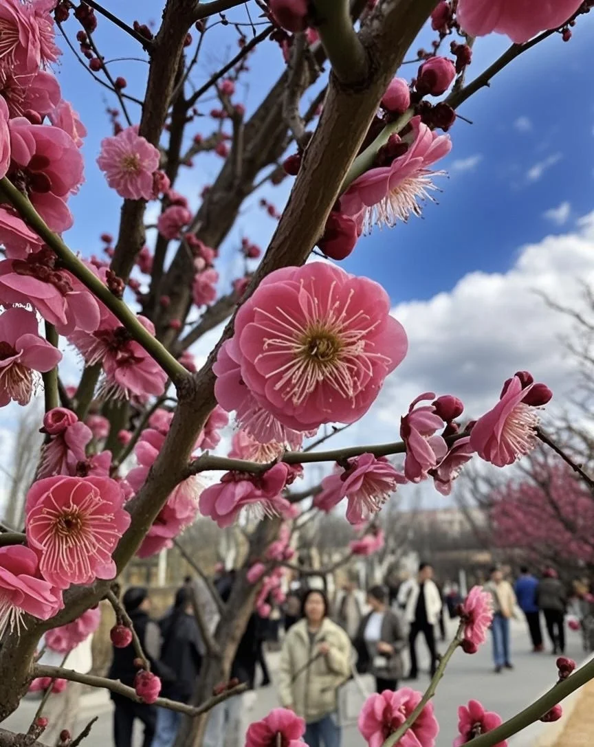 今天西流湖打卡游玩的人太多了，人山人海！