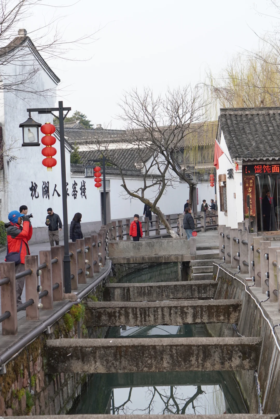 宁波慈溪山顶栲栳山VS山脚鹤鸣古镇