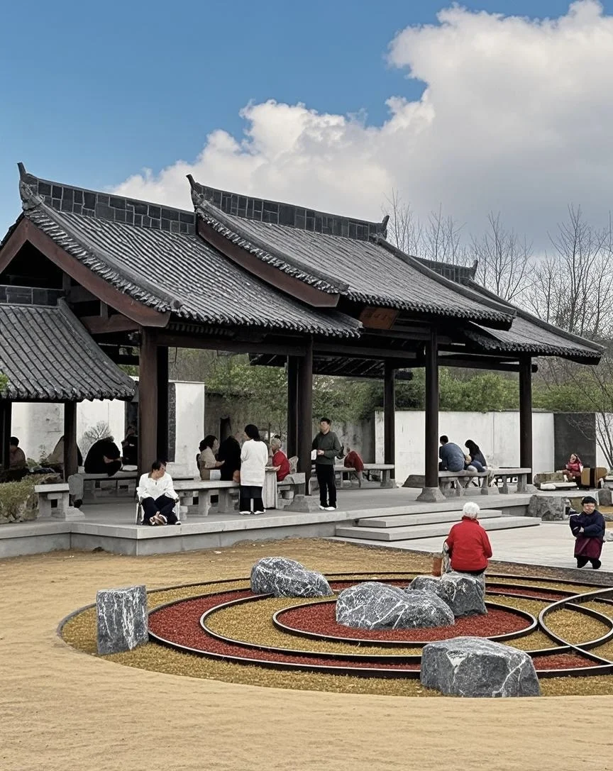 今天西流湖打卡游玩的人太多了，人山人海！