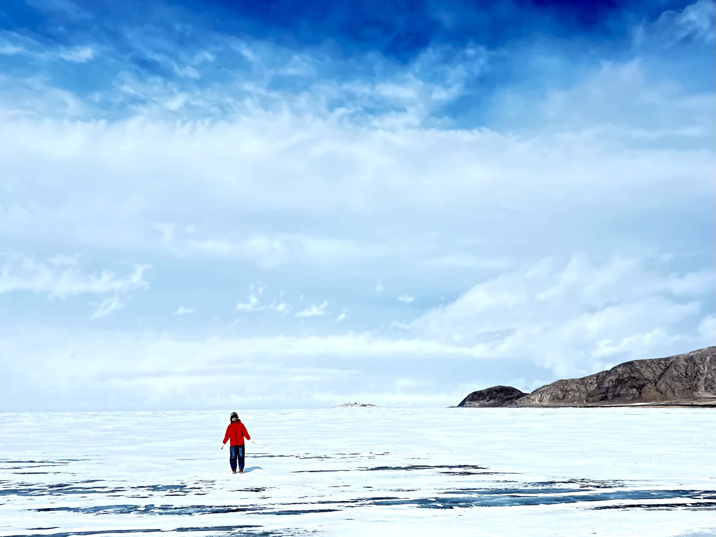 赛里木湖“蓝冰之约”
