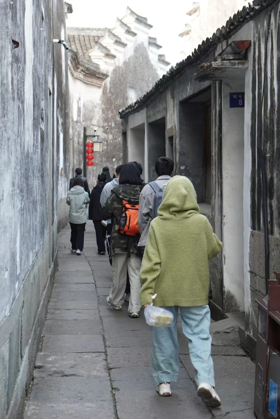 宁波慈溪山顶栲栳山VS山脚鹤鸣古镇