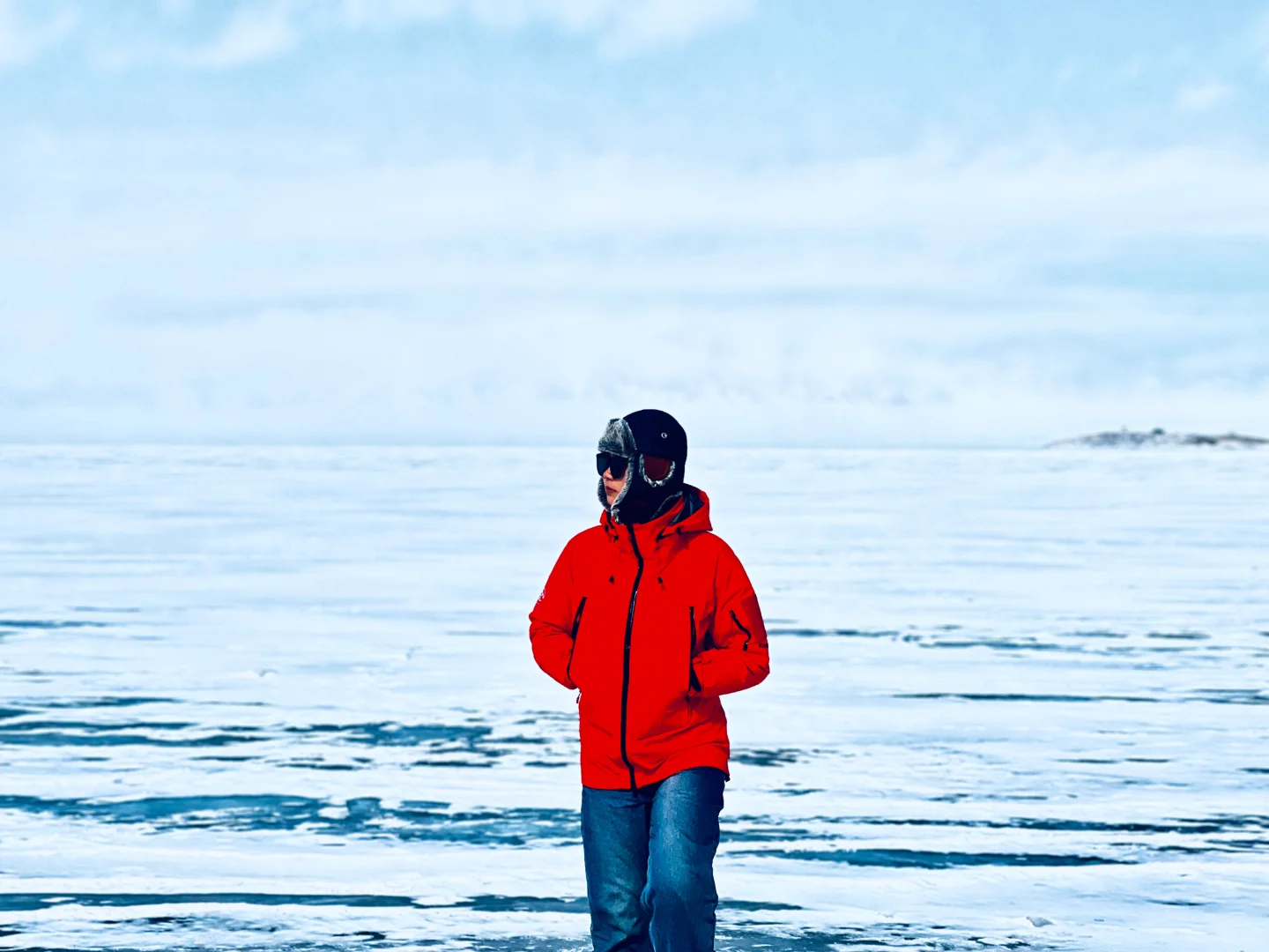 赛里木湖“蓝冰之约”