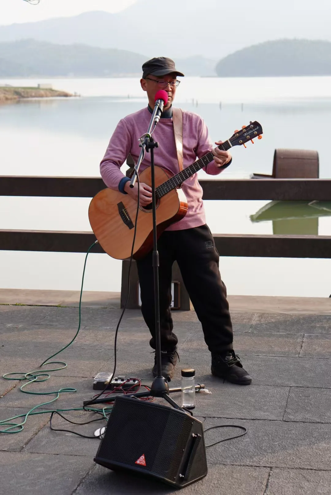 宁波慈溪山顶栲栳山VS山脚鹤鸣古镇