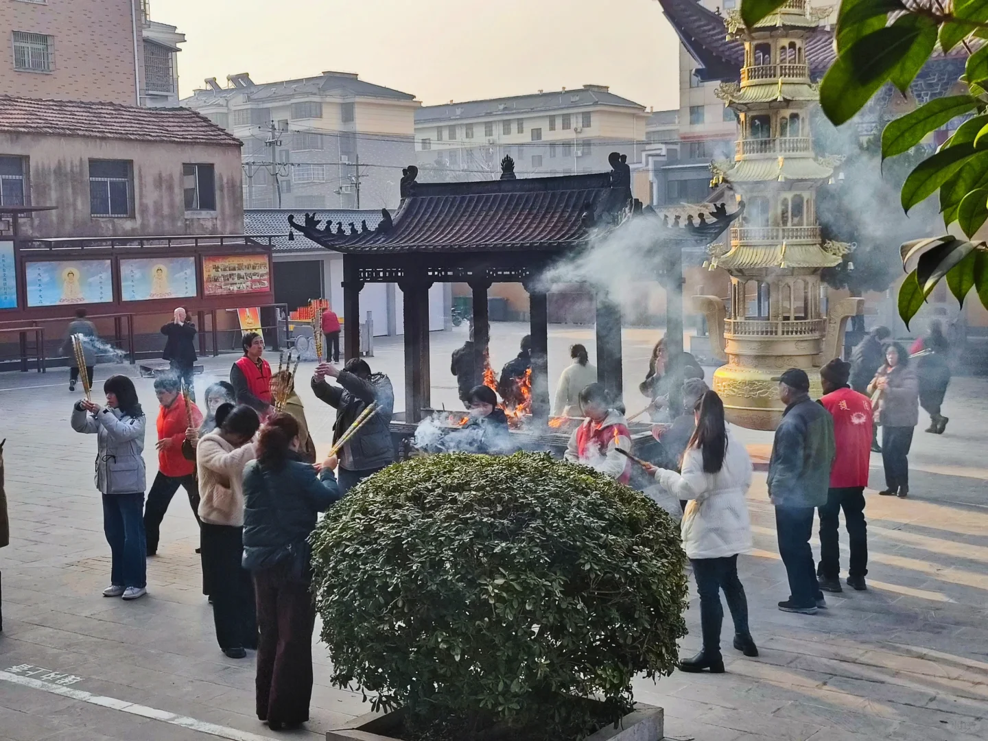 小城阜阳的一些细节—文峰公园，资福禅寺等