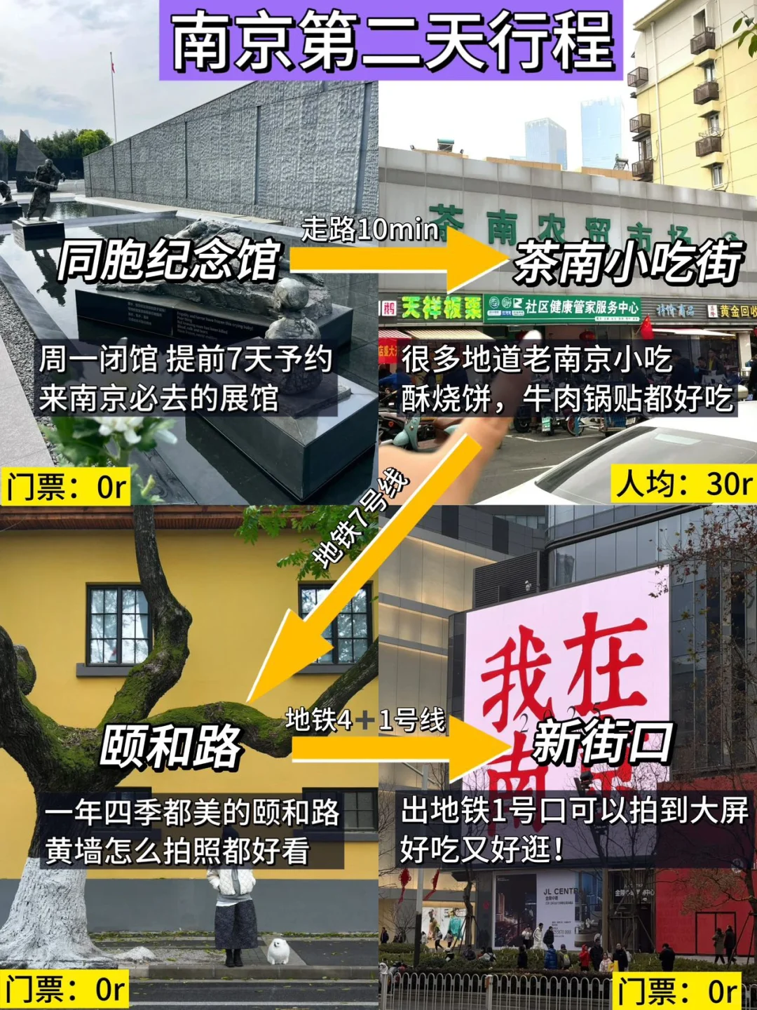 刚从南京回来‼️亲身体验:真的不要背包😭