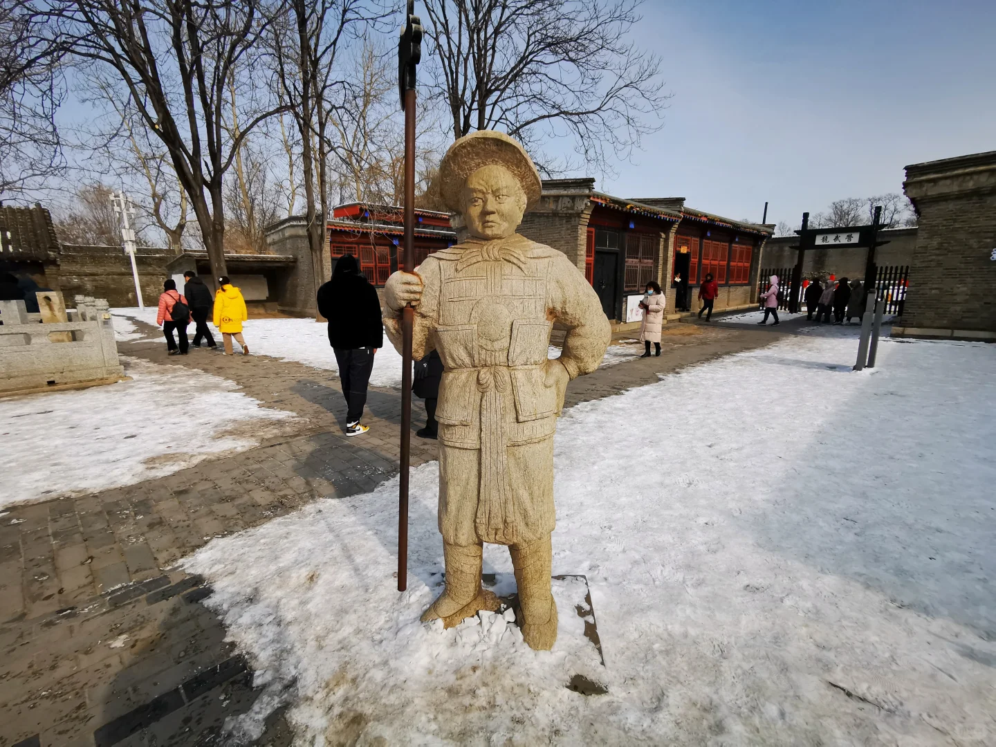 过年之老龙头观海