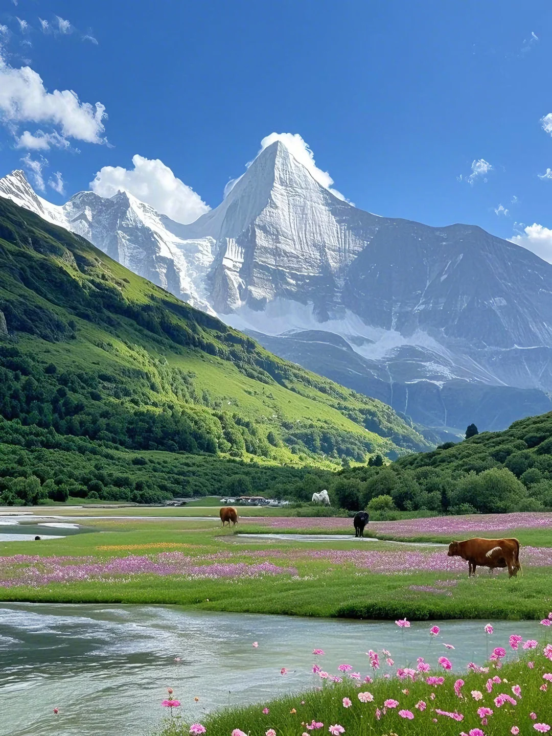 美得让我国粹输出，川西不止一个九寨沟❗