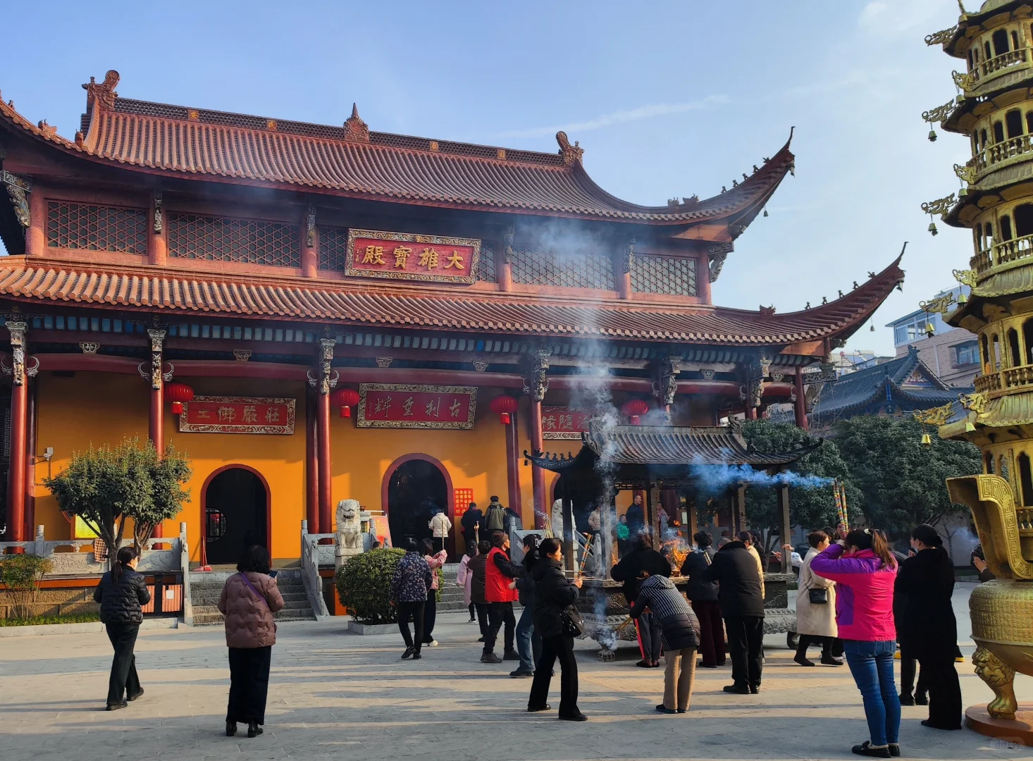 小城阜阳的一些细节—文峰公园，资福禅寺等