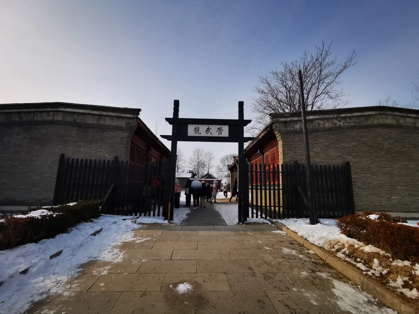 过年之老龙头观海