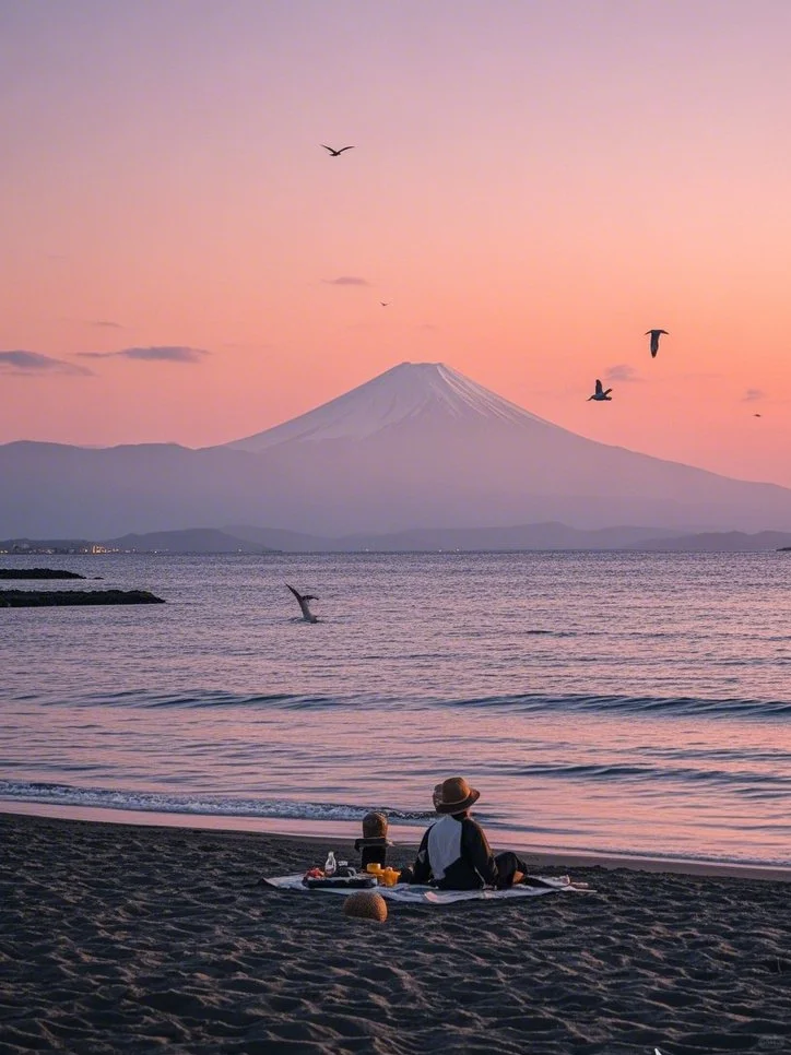 🌸**三月日本湘南海岸旅游攻略｜绝美海岸