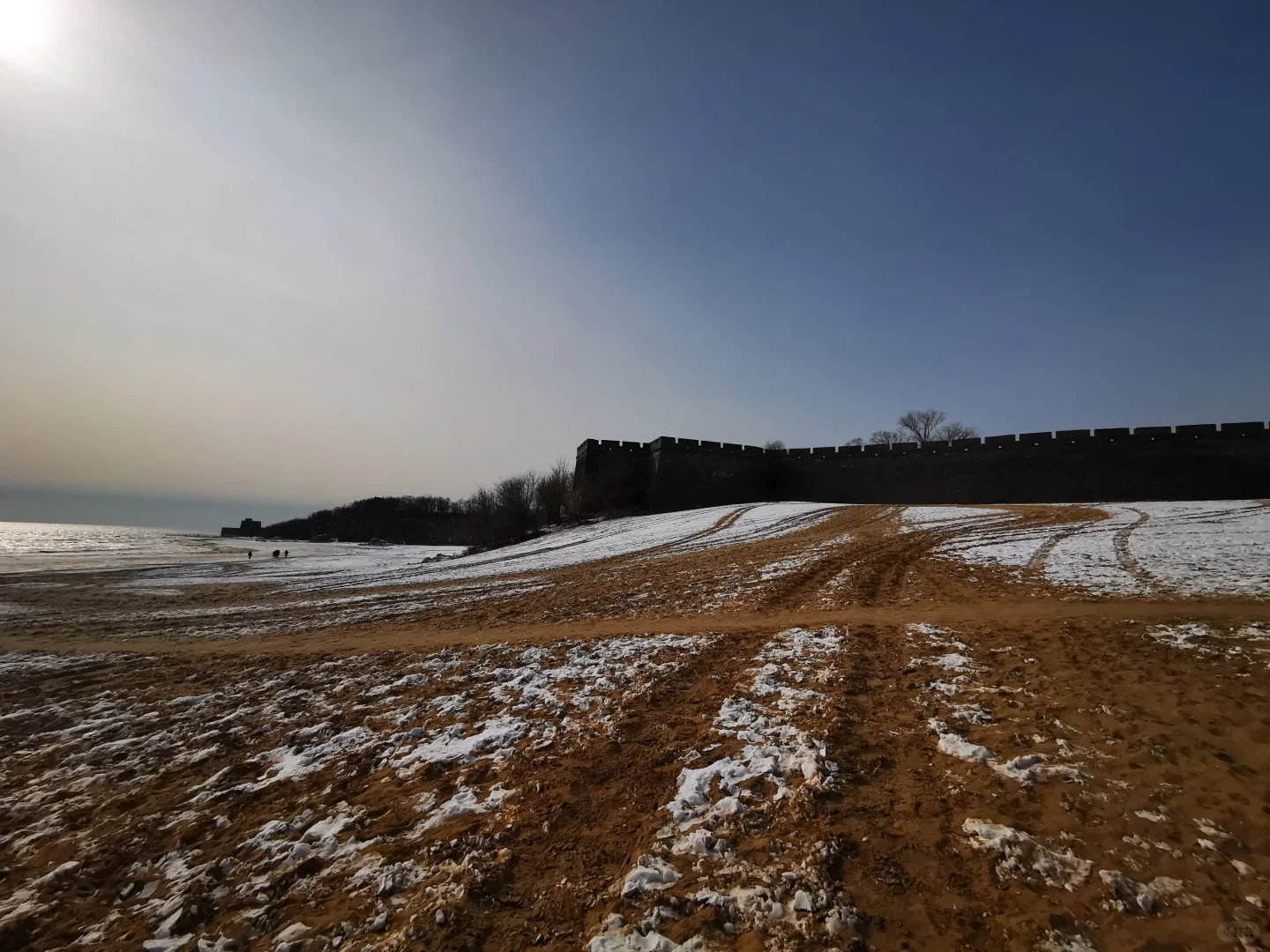 过年之老龙头观海