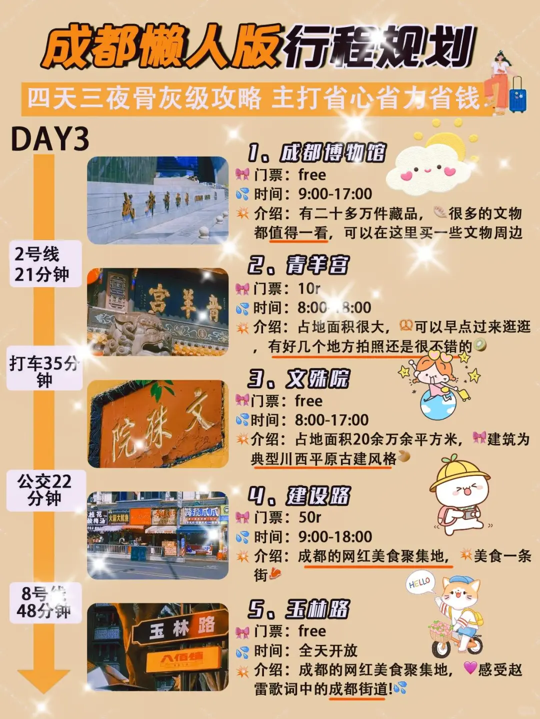 🌆在成都的街头走一走 | 超详细旅游攻略