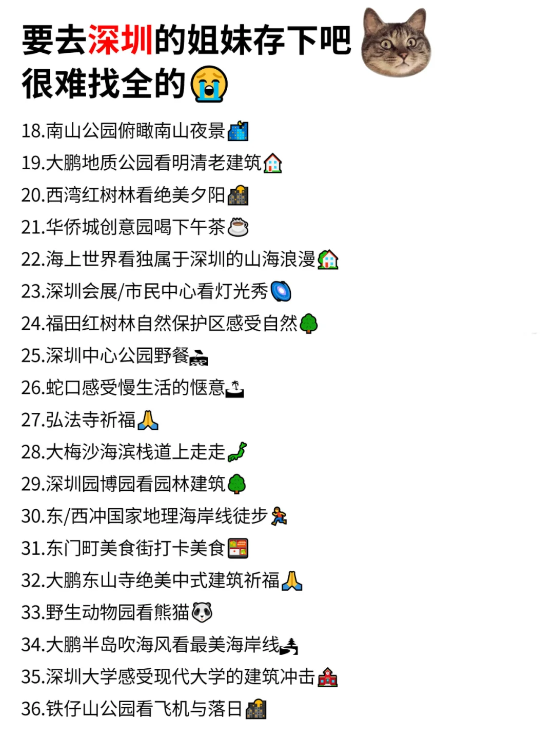 听劝👂🏼2-3月来深圳的姐妹请🐴住