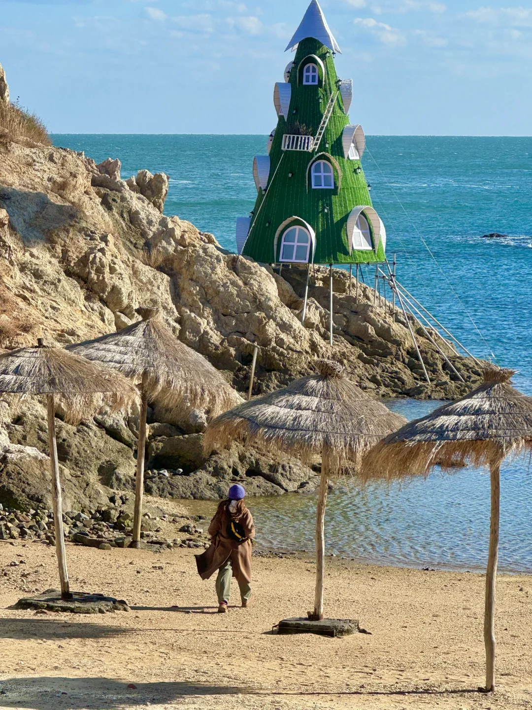 淡季的大连，live图就已经赢麻了，简直就是.