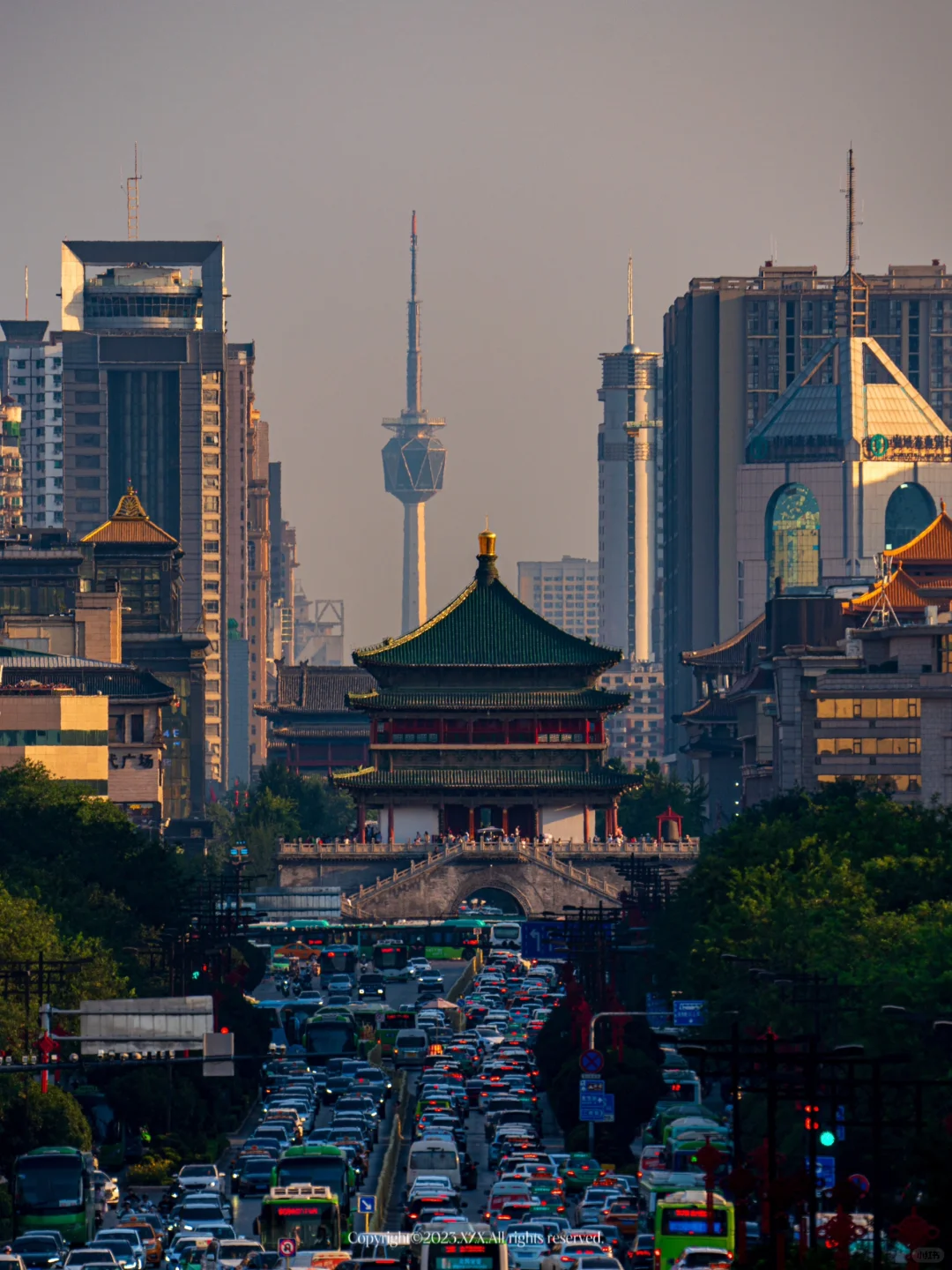 为了这18张图我特意去了西安(附机位)