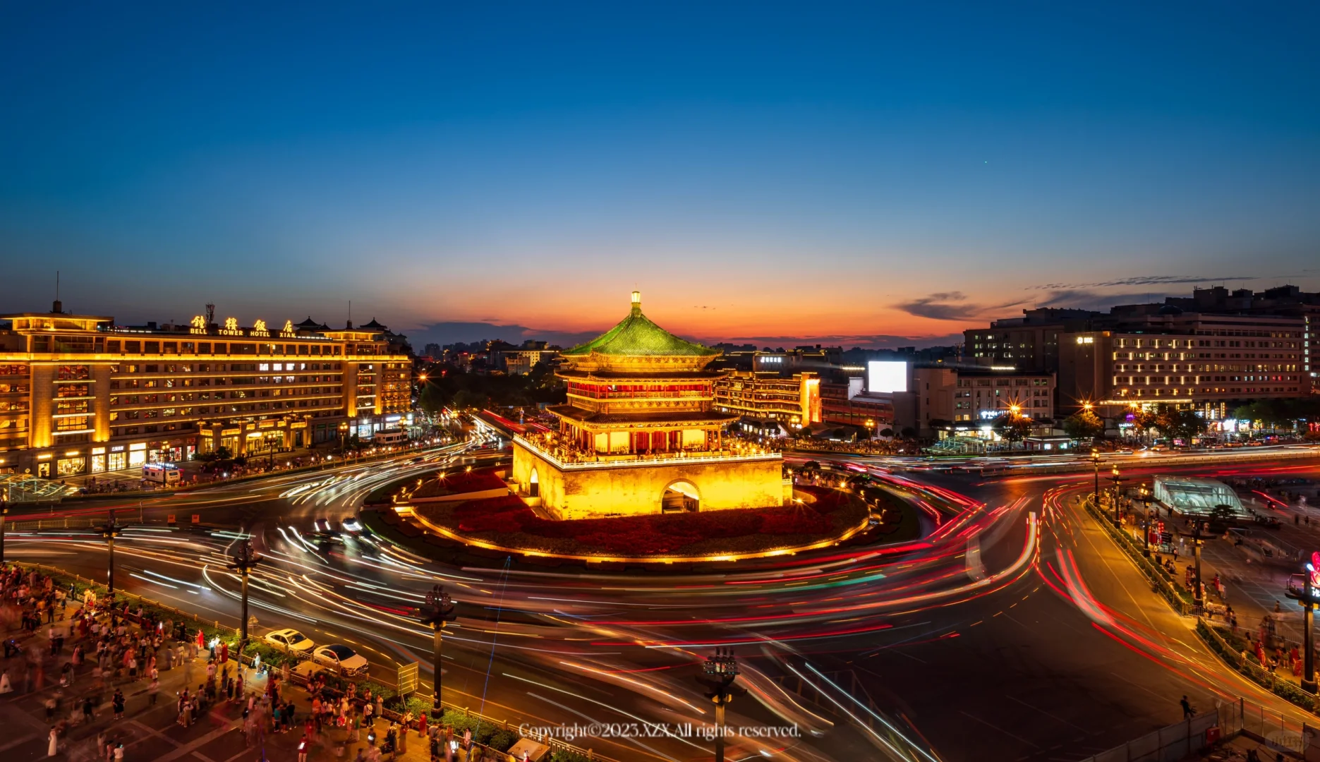 为了这18张图我特意去了西安(附机位)