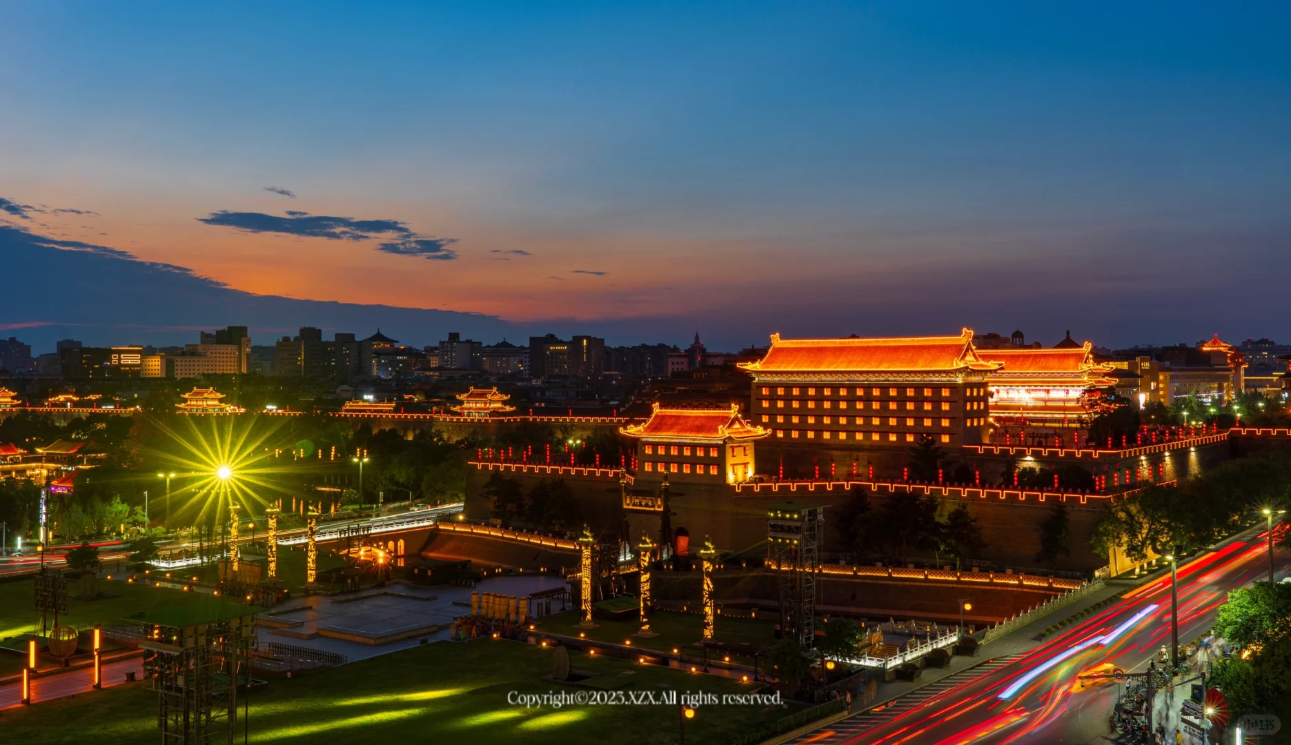 为了这18张图我特意去了西安(附机位)