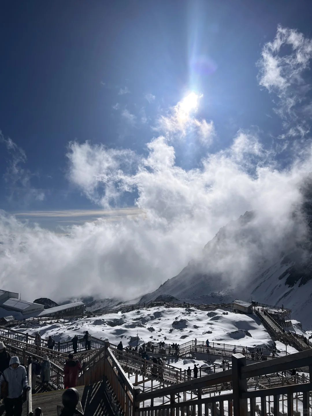 到了云南必须体验一下‘4680玉龙雪山’的浪漫
