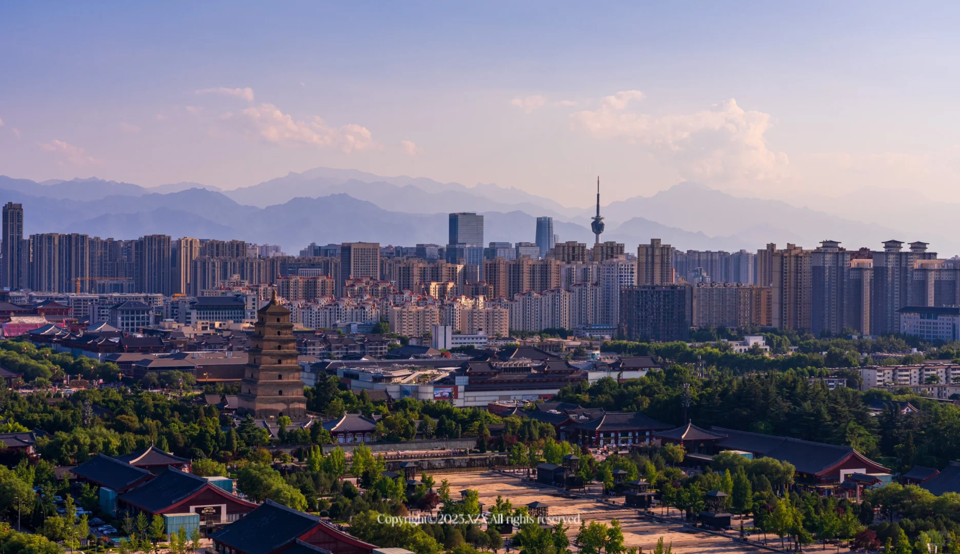 为了这18张图我特意去了西安(附机位)