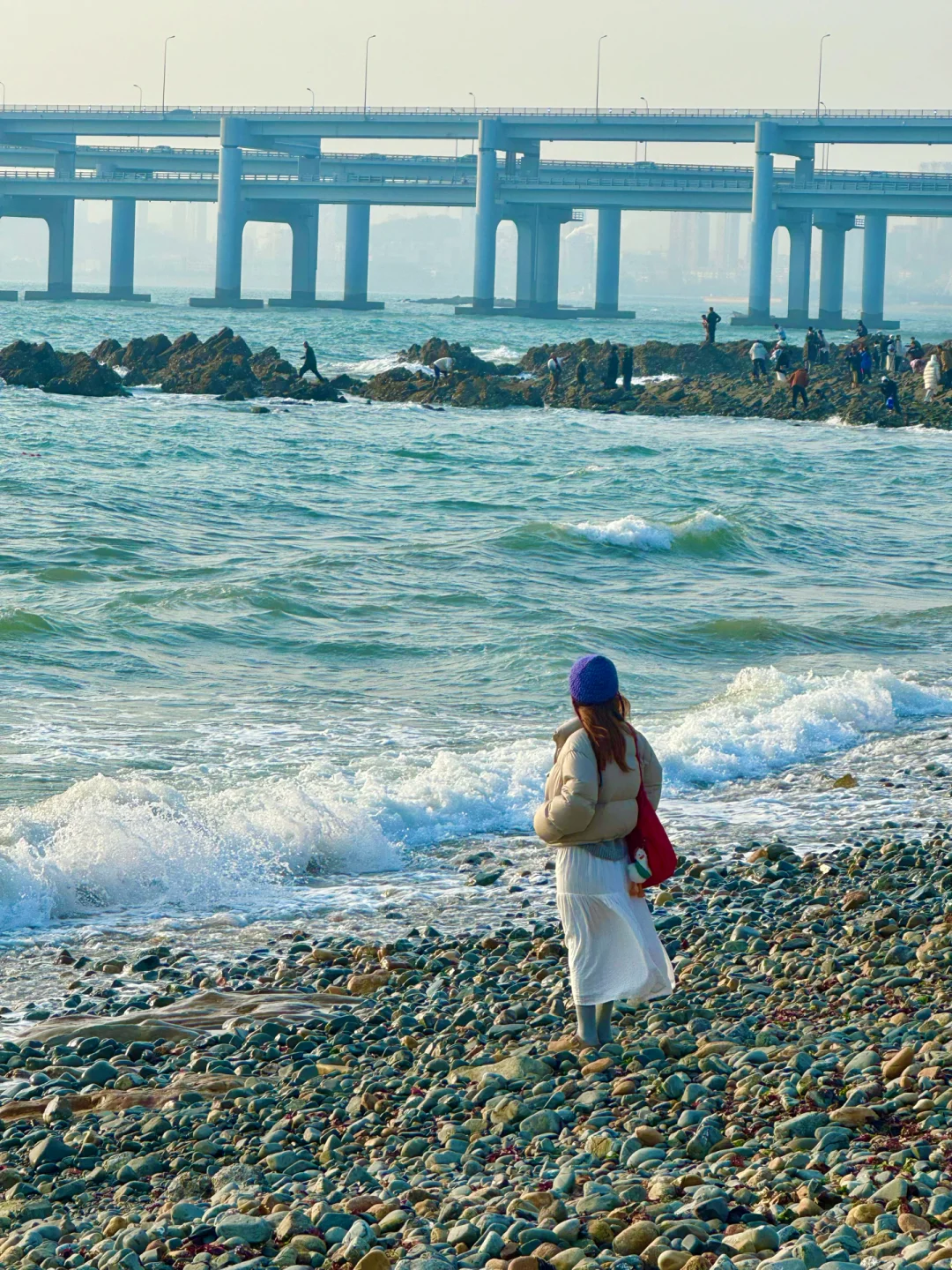 淡季的大连，live图就已经赢麻了，简直就是.