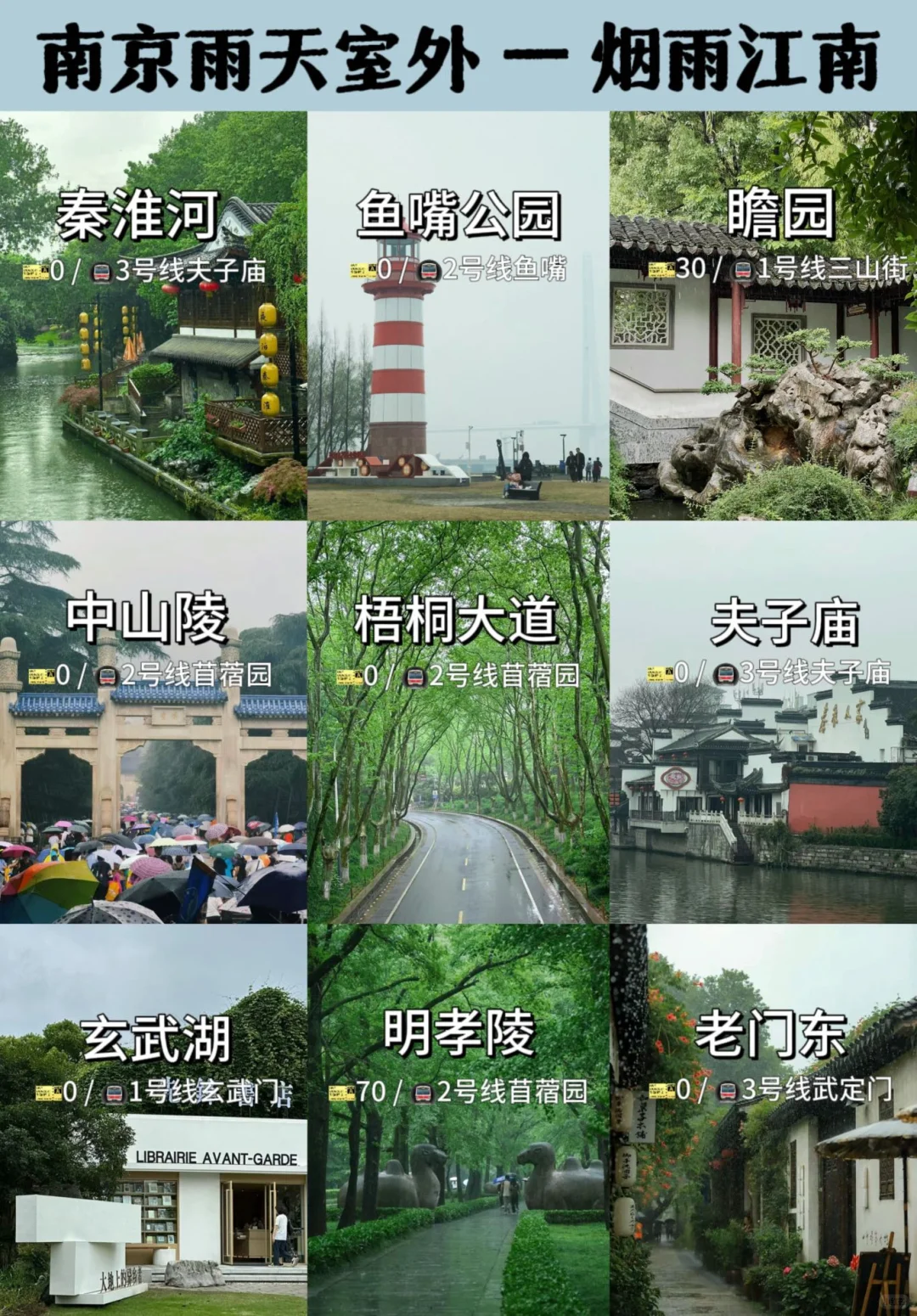 🥹本来以为南京下雨没得玩了，直到….