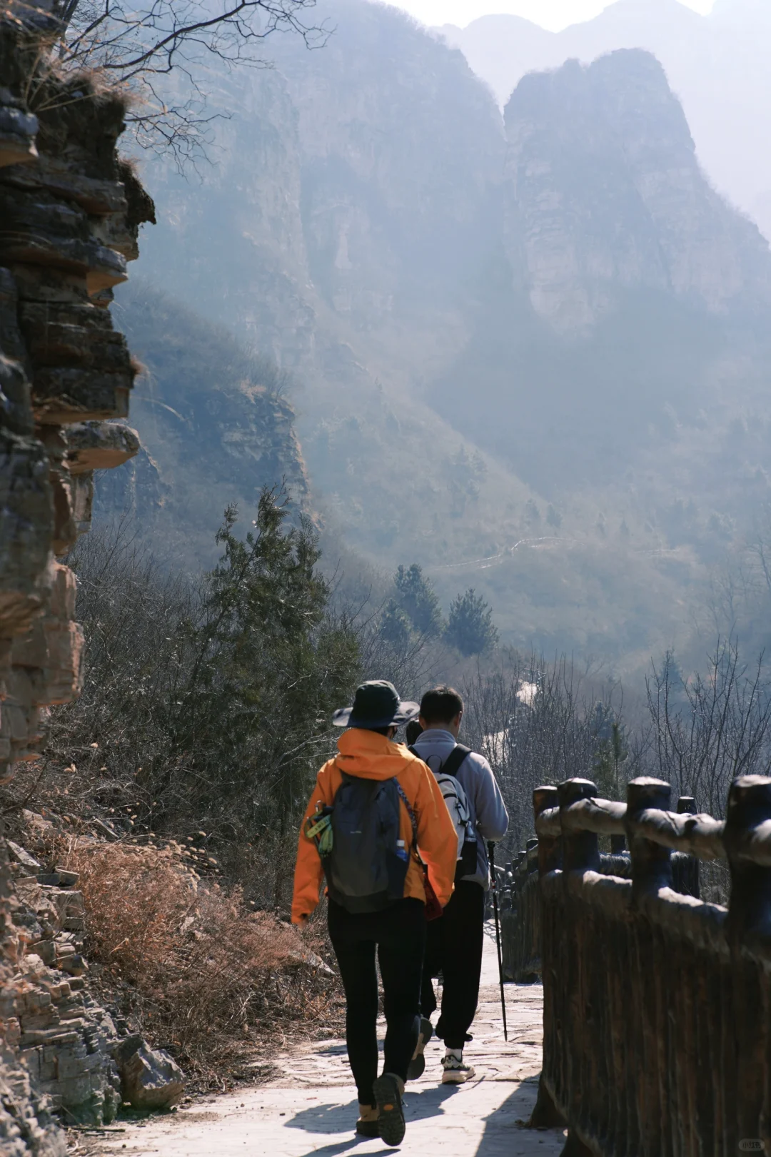 保定悬空寺⛰️没人来走的绝美路线……