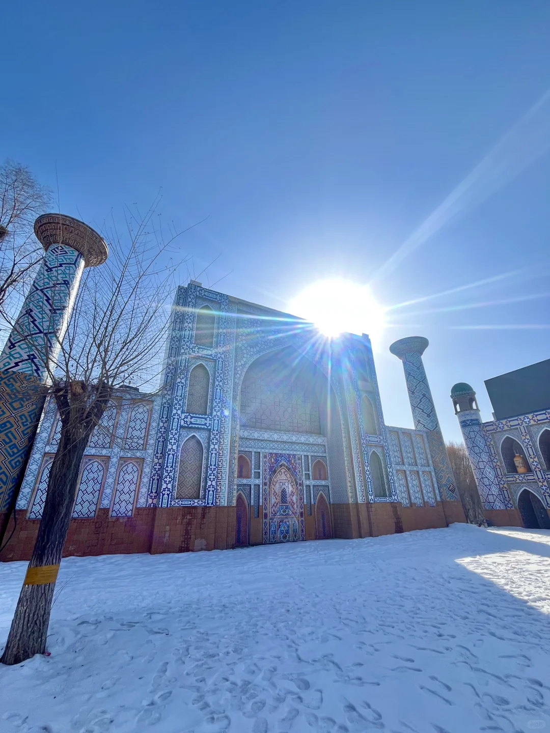 乌鲁木齐红光山免费景区太好拍了，速进！