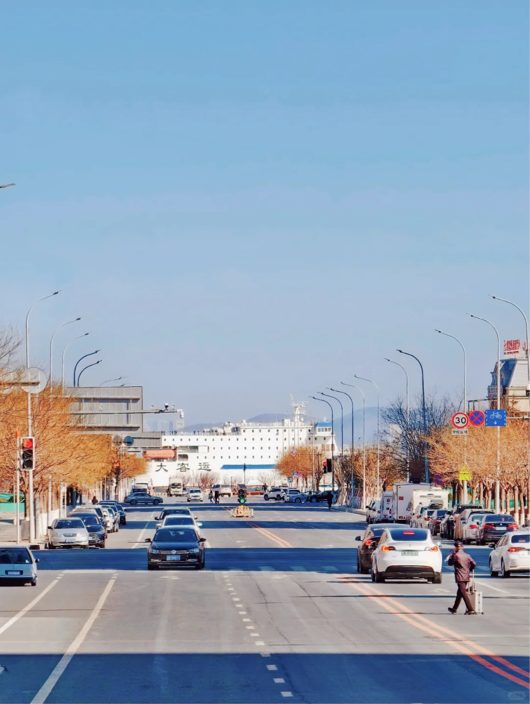 去了大连,朋友以为我去了国外