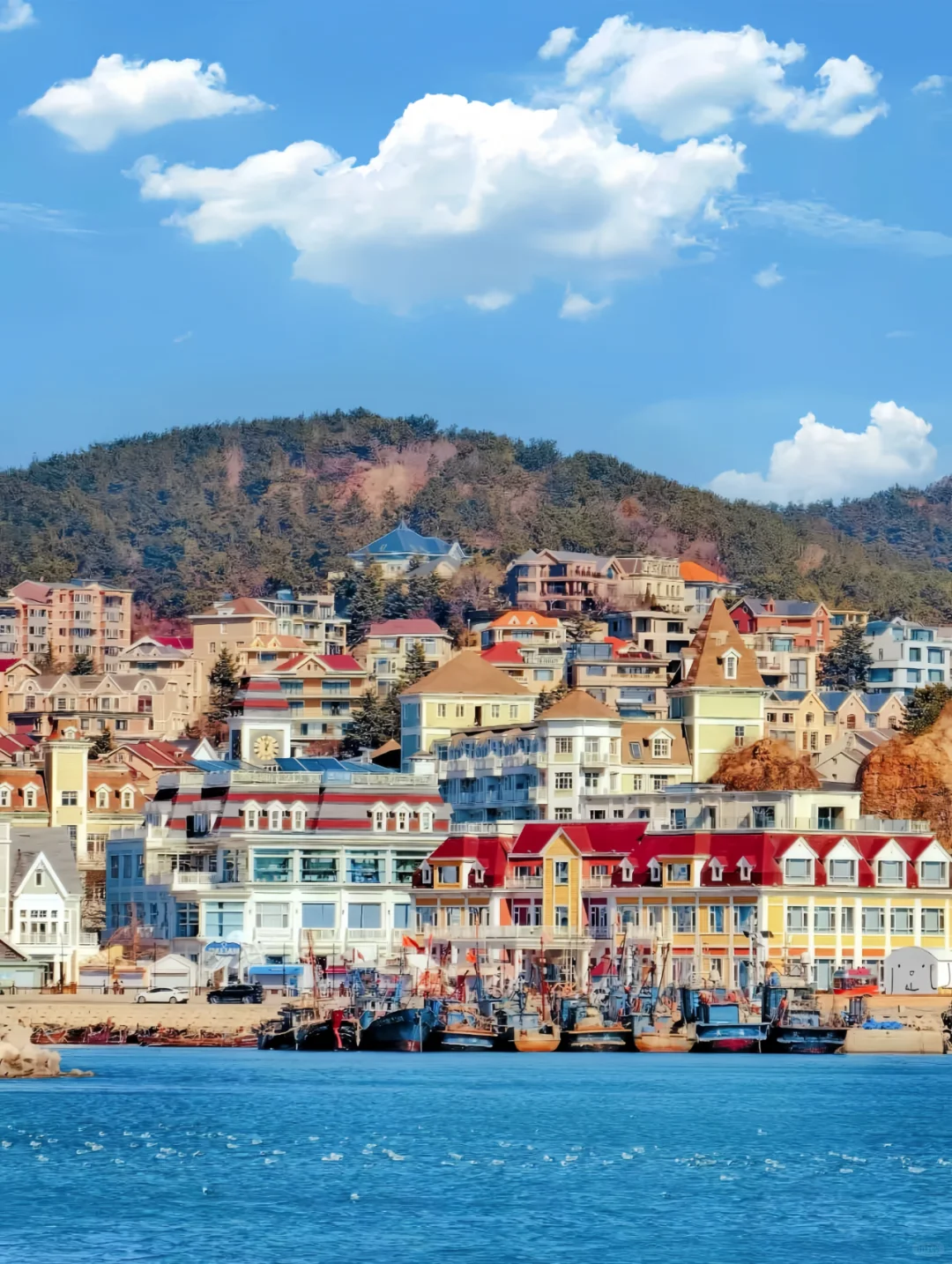 去了大连,朋友以为我去了国外