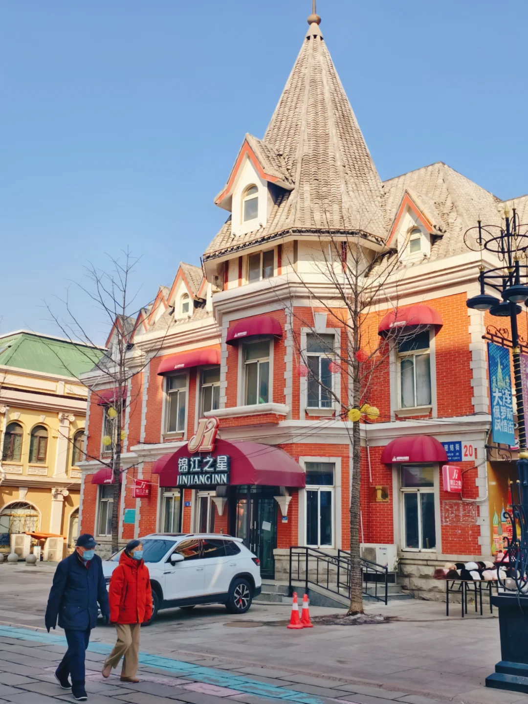 去了大连,朋友以为我去了国外