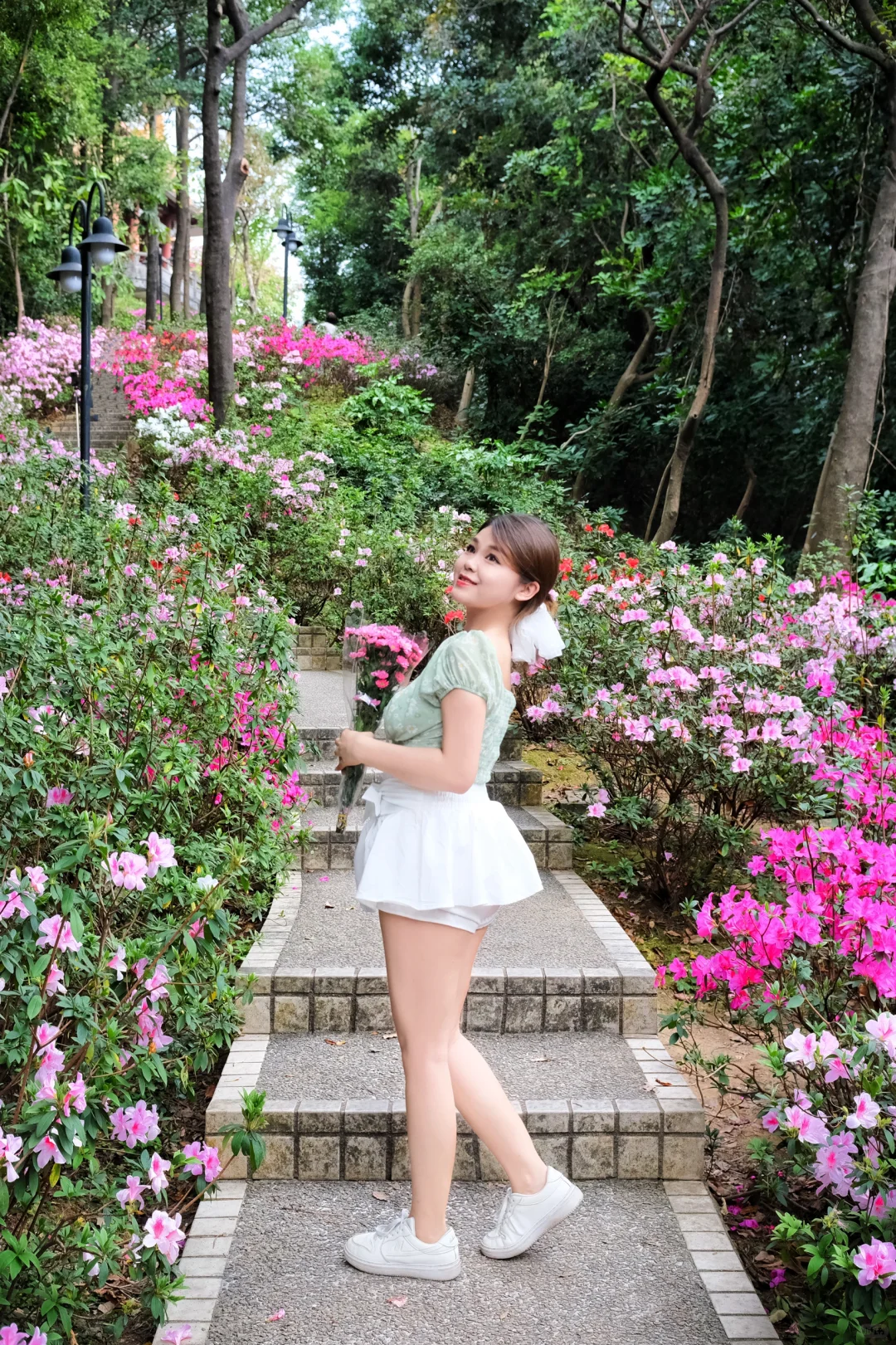 广州麓湖公园这条绝美花路准备来啦🌸附攻略