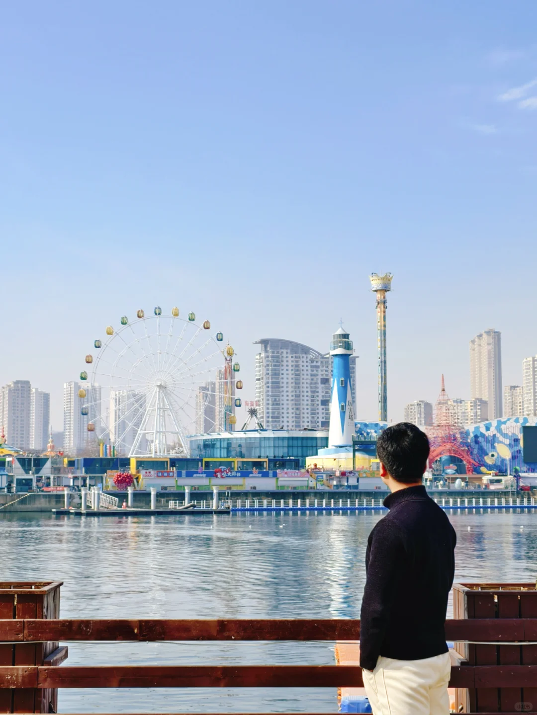 去了大连,朋友以为我去了国外