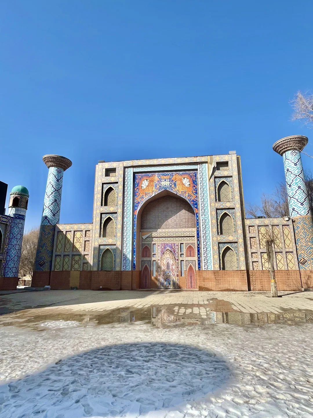 乌鲁木齐红光山免费景区太好拍了，速进！