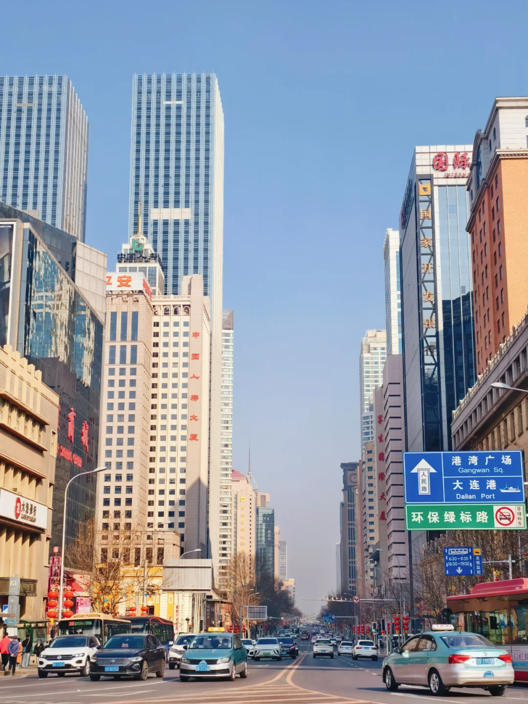 去了大连,朋友以为我去了国外